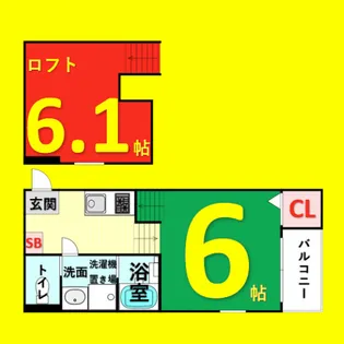 AVANTI【2階】の間取り