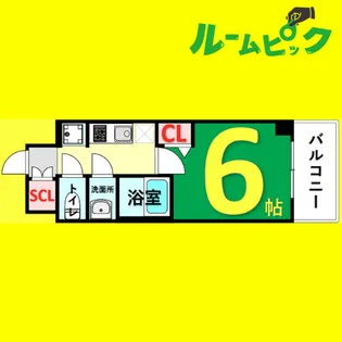 プレサンス吹上駅前エテルノ【3階】の間取り