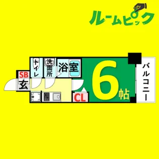 メイクスアート大曽根【10階】の間取り