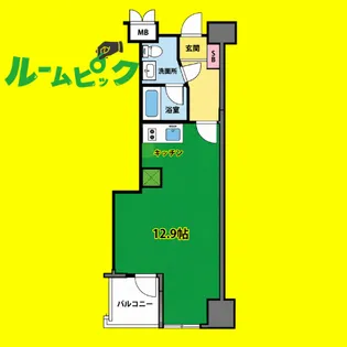 グラン・アベニュー栄【3階】の間取り