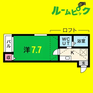 Merivale(メリベール)【1階】の間取り