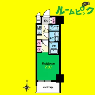 VILLA・SERENO桜山【11階】の間取り