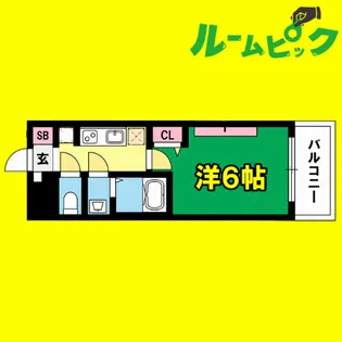 プレリス丸の内オーレル【3階】の間取り