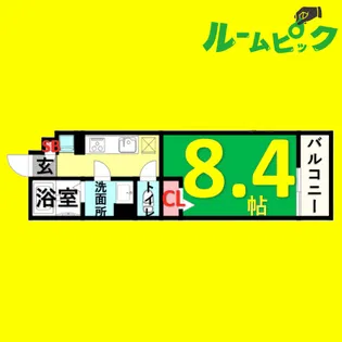リブリ・御器所ザ・ファースト【1階】の間取り