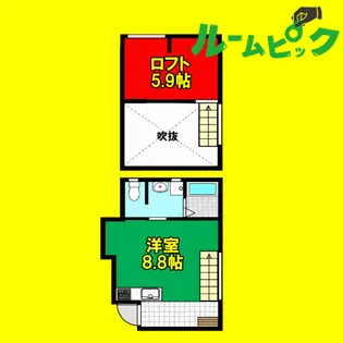 ESPRESSO新清洲【1階】の間取り