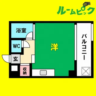 クレイタスパークIV【201号室】の間取り