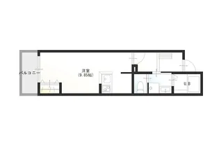 Biotop広瀬【1階】の間取り