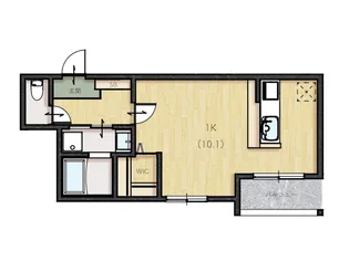 エクセル【301号室】の間取り