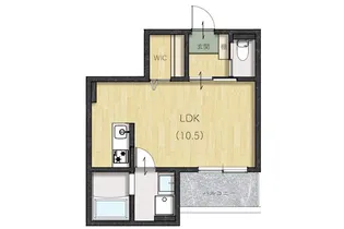 LIEN鯨多【1階】の間取り