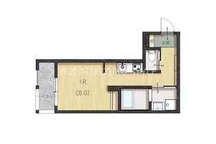 リユニオン三条【3階】の間取り