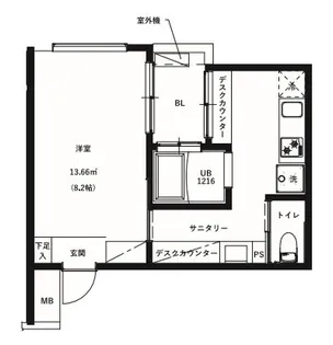 reve大津朝倉【2階】の間取り