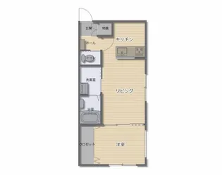 富良野市若松町AP【1階】の間取り