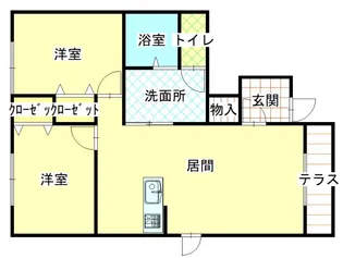 ALBIOⅢ【1階】の間取り