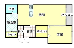 PrimevereⅡ【101号室】の間取り