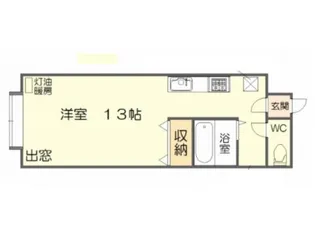 パレイシャルⅢ【1階】の間取り