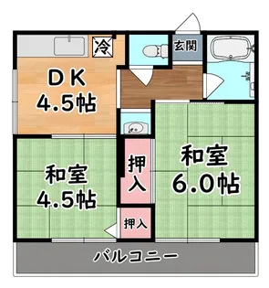 第二坂田ビル【4階】の間取り