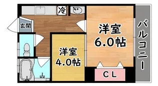 ピュアエスペラントIII【2階】の間取り