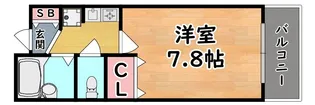 エクセレント坂田【3階】の間取り