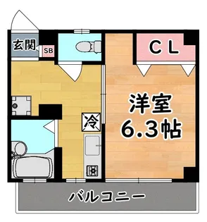 メゾン御影【1階】の間取り