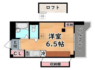 篠原ライフ【2階】の間取り