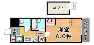 ヴィラユーゲント【1階】の間取り