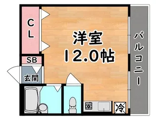 グランディア篠原弐番館【3階】の間取り