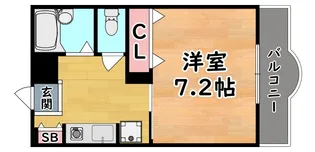 ウッディ六甲【2階】の間取り