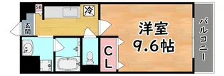 リブェール天城【1階】の間取り