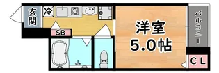 六甲台ベネフィック【3階】の間取り