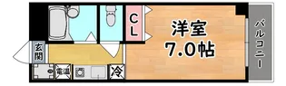 Kagura House(旧サンボックス御影)【2階】の間取り
