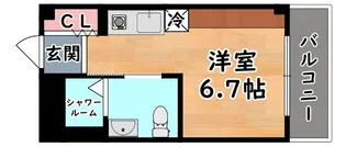 篠原ライフ【3階】の間取り