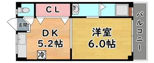 グレースシャトー【1階】の間取り