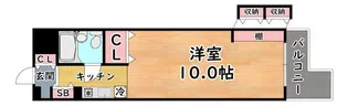 ワコーレ篠原中町【1階】の間取り