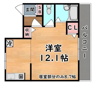 石町ハイツ【1階】の間取り
