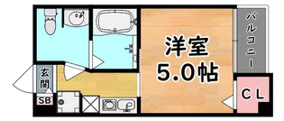 六甲台ベネフィック【1階】の間取り