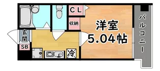 CORNICHE王子公園(コーニッシュ王子公園)【3階】の間取り