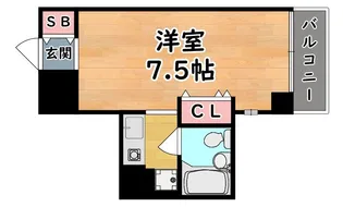 ロマネスク王子公園【2階】の間取り