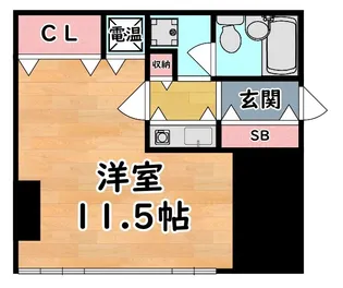 ハウゼ・ケイ魚崎【4階】の間取り