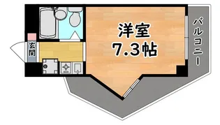 ロマネスク御影【1階】の間取り