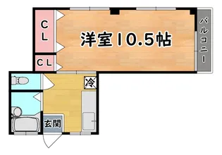 サンビレッジ天城【3階】の間取り