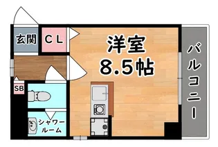 IALA(イアラ)【2階】の間取り