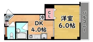 マンション・ソアーベ【3階】の間取り