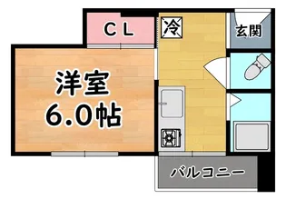 ハイツ16【3階】の間取り