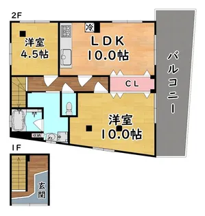 兵庫県神戸市灘区篠原南町5丁目【一戸建】の間取り