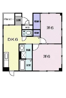 プランド−ルAya【2階】の間取り