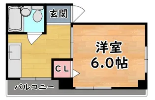 北山ビル【5階】の間取り