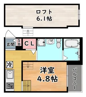 パロアルトII【1階】の間取り