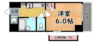 ノモズヴィレッジ六甲【4階】の間取り