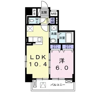 クラシェス深江【8階】の間取り