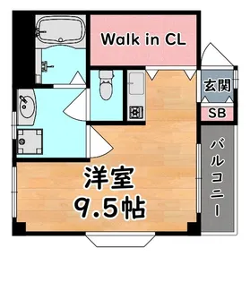 セトルKハウス【3階】の間取り